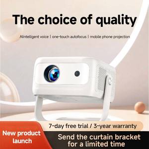 Proyector LED <span class=keywords><strong>de</strong></span> Pared T1 para Dormitorio, 720P, Compatible con <span class=keywords><strong>1080P</strong></span> y <span class=keywords><strong>4K</strong></span>, Bajo Ruido, Bajo Precio, Chip H713, Android 11, Portátil, 300 Lúmenes - Product Image 5