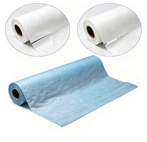 Rouleau <span class=keywords><strong>de</strong></span> drap <span class=keywords><strong>de</strong></span> <span class=keywords><strong>lit</strong></span> jetable <span class=keywords><strong>pour</strong></span> hôpital Papier médical Plus Film PE Papier <span class=keywords><strong>de</strong></span> massage <span class=keywords><strong>pour</strong></span> table d'examen Rouleaux <span class=keywords><strong>de</strong></span> taille personnalisable - Product Image 2