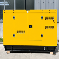 Groupe électrogène diesel industriel silencieux 20 kVA triphasé 15 kW 20 kW refroidi par eau 30 kW 40 kW pour livraison directe usine