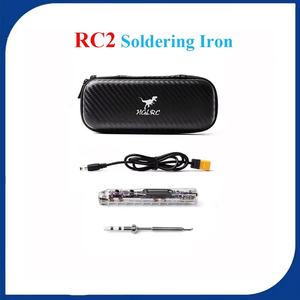 Soldador HGLRC RC2 con Pantalla OLED HD y Temperatura Constante Inteligente, Compatible con Puntas TS T12 para Reparación de Drones FPV - Product Image 6