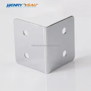 Hot Selling Staal Flightcase Hardware Hoek Protector Guard Decoratieve Metalen 90 Graden Haakse Hoek Beugels