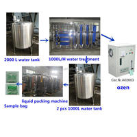 Machine de Remplissage et de Scellage de Sachets Film WANHE AS1000 pour Lait, Jus, Boissons, Mini-Sachets de Glace Pures, Eau, Machine d'Emballage d'Eau