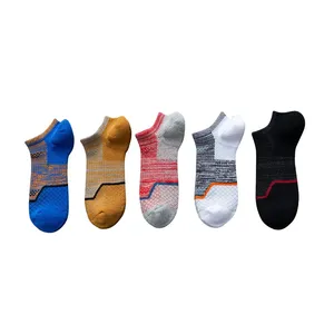 Phát Triển Sản Phẩm Thể Thao Chạy Vớ Người Đàn Ông Đầy Màu Sắc Thoáng Khí Nén Thể Thao Marathon Tập Thể Dục Đi Xe Đạp Ngắn Thấp Cắt - Product Image 3