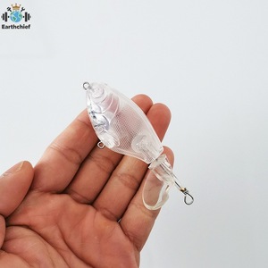 Señuelos de Pesca de Plástico Duro sin Pintar de 14.8g y 7.5cm, Señuelos Flotantes para Pesca en Superficie, Cuerpo de Señuelo <span class=keywords><strong>Whopper</strong></span> Plopper sin Pintar con Buen <span class=keywords><strong>Precio</strong></span> - Product Image 1