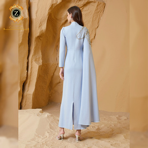 Zaynab Women Muslim Dress Ramadan Dubai Eid Women Muslim Dress <strong>Abaya</strong> Custom New <strong>Designs</strong> Luxury <strong>Abaya</strong> - Product Image 6