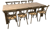 Table haute moderne en bois pour bar à domicile, salon et hôtel