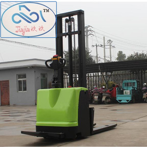 รถยกพาเลทไฟฟ้า 1.5 ตัน 2 ตัน แบบยืนขับ ชาร์จไฟได้ สำหรับคลังสินค้า ระยะยก 500 มม. - Product Image 5