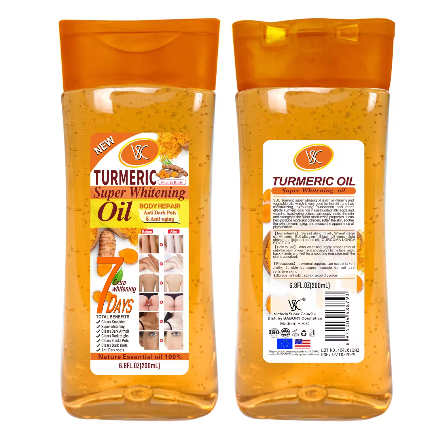 huile de curcuma