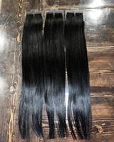 Rasakan Keaslian, Alami, dan Bebas Bahan Kimia dengan Ekstensi Rambut Asli India 100% Virgin, Seamless PU Tape, dan Natural.