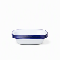 Plat à pâtisserie rectangulaire en fonte émaillée, couleur personnalisable, pour la cuisson du pain et les plats de fête, idéal pour la maison, la cuisine et les restaurants, vente en gros