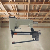 Stapler Kawat Halus Pneumatik Baja Industri AKX - Stapler Udara Berkapasitas Tinggi 190 Long Nose MT8016L