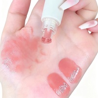 Baume à lèvres liquide brillant effet verre, hydratant, longue tenue, waterproof, pour des lèvres pulpeuses, à base de minéraux, pour la beauté