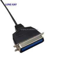 Cable de Impresora Paralelo IEEE 1284, USB a CN36, Conector Macho de 36 Pines, Cable Adaptador para Impresora, Cable de Impresora Paralelo CN36