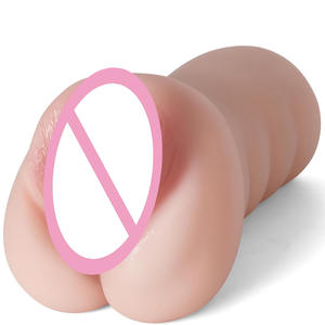 Dispositif de masturbation d'éjaculation d'insertion réaliste masturbateurs anaux masculins jouets sexuels oraux en <span class=keywords><strong>Latex</strong></span> homme matériau souple simulateur de vagin - Product Image 1