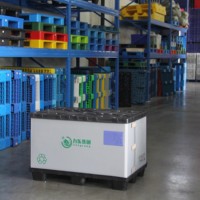 Boîtes de transport pliables en PP avec manchon, disponibles en OEM et ODM, imprimées UV, service de découpe sur mesure
