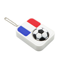 Anpassbarer 3D-Gedruckter Fußball-Klicker-Tastaturblock Nationalflaggen-Anhänger Stressabbauendes Spielzeug 3D-Druck Souvenir für Fußballfans