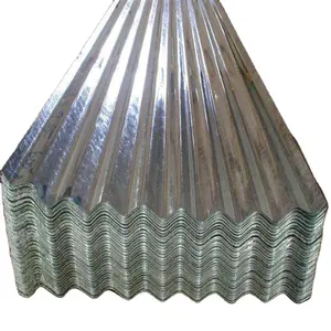 Corrugated sheet galvanized steel construction material