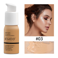 Fond de teint liquide hydratant à couvrance totale personnalisé 2023, maquillage du visage, marque privée, fond de teint mat vegan imperméable