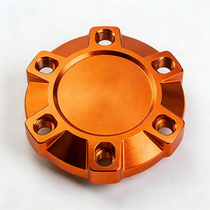 Cache-moyeu de roue en alliage d'aluminium usiné CNC en gros pour pièces de modification de moto et scooter, approvisionnement en vrac - Product Image 2