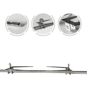 Forchette rotanti della griglia del <span class=keywords><strong>forno</strong></span> della friggitrice dell'aria del pollo dello spiedo dello scaffale dell'acciaio inossidabile - Product Image 5