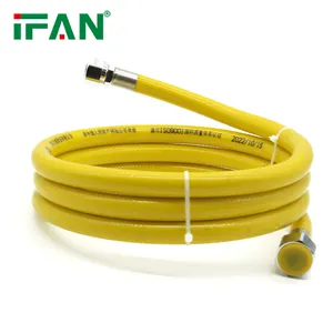 Mangueras de plomería de acero inoxidable corrugado de gas flexible OEM de fabricante IFAN