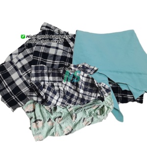 100% bolsa de algodón de trapos algodón Color oscuro impreso camiseta trapos fuerte absorción de agua limpieza Industrial trapos mezclados - Product Image 3