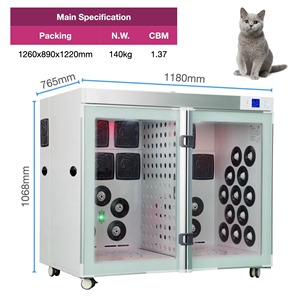 ペット用品自動高速犬ペットペットペットペットペットペットヘアブロワーフォースグルーマードライヤーボックス乾燥キャビングルーミングマシン - Product Image 2