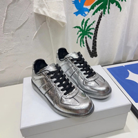 Sepatu bepergian, warna-warni, gaya liburan nyaman lembut asli sol dalam kulit domba kasual