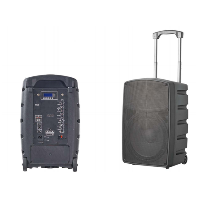 15 "portable Speaker Box Outdoor Trolley Sound System square Dance Sound System