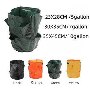 Usine en gros jardin plantation 5/7/10 gallons étanche PE fraise sac de culture - Product Image 3