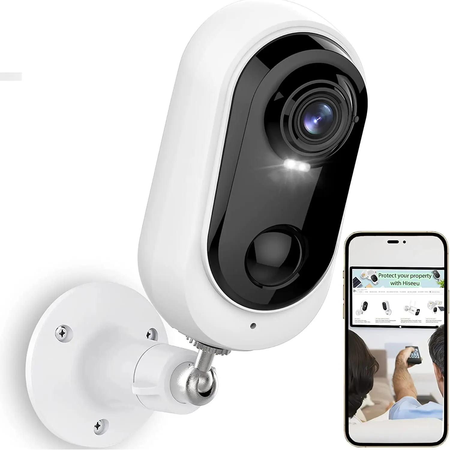 3MP Low Power Tuya Smart surveillance Camera Wifi full color night vision 3MP Low Power Battery Wireless Camera