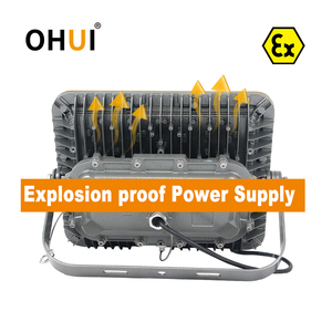 ไฟ LED ป้องกันการระเบิด OHUI 200W 240W IP67 ดีไซน์ป้องกันการระเบิดสองชั้น ได้รับใบรับรอง ATEX 100-277V 6000k สำหรับโซน 1 2 21 22 - Product Image 4