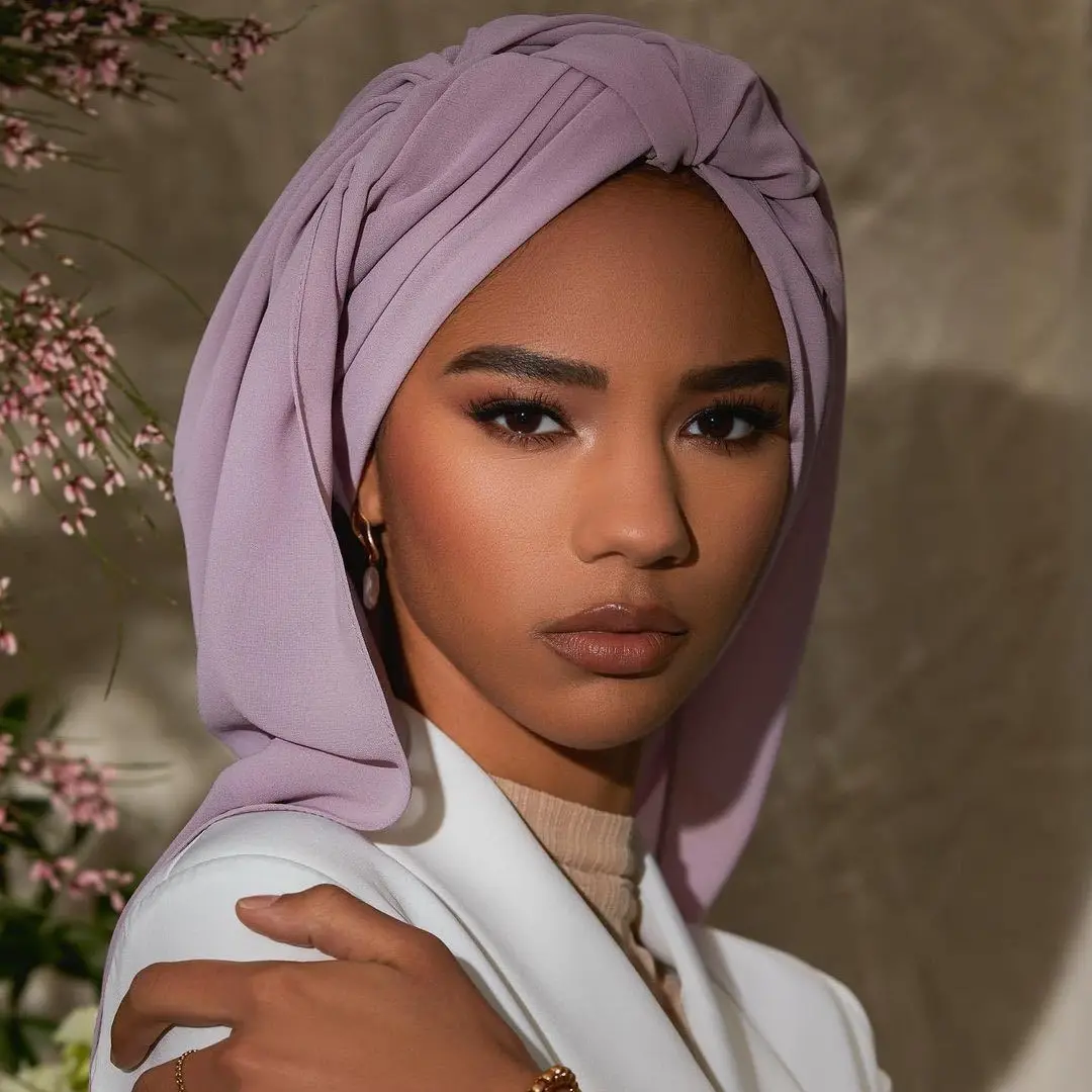 Lycra georgette panuelos syal muslim satin sutra wanita kerudung persegi mewah untuk anak-anak