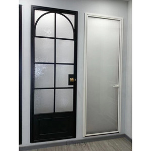 Nouveau style utilisé portes <span class=keywords><strong>d</strong></span>'<span class=keywords><strong>entrée</strong></span> fenêtres en aluminium cadre mince salle de bain poche véranda verre <span class=keywords><strong>porte</strong></span> de grange coulissante - Product Image 6