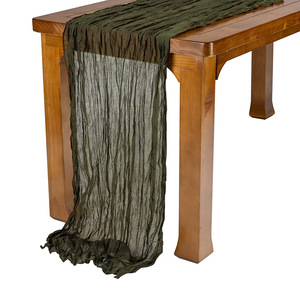 Khăn Trải Bàn Vải Phô Mai Trang Trí Bán Mỏng Rỉ Sét Rộng Khăn Trải Bàn - Product Image 4