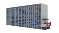 Sistema de Almacenamiento Vertical Automatizado de Alta Eficiencia con Carrusel, Equipo de Almacenamiento de Carga para Logística de Almacenes Inteligentes