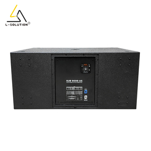 Subwoofer <span class=keywords><strong>actif</strong></span> double 18 pouces 9006LS, haut-parleur <span class=keywords><strong>de</strong></span> basses <span class=keywords><strong>auto</strong></span>-alimenté 3600W RMS, audio professionnel pour scène, pour spectacles en plein air - Product Image 4