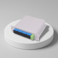 Tarjeta PLC Divisora Óptica Enchufable 1-16, Fibra Óptica de Grado Operador FTTH, 1 a 16 Puertos SC/APC y PC