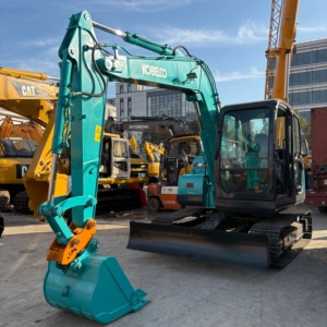 รถขุดขนาดเล็ก KOBELCO ปี 2022 พร้อมบุ้งกี๋ขุดขนาด 0.53 ลูกบาศก์เมตร รับน้ำหนักได้ 7.5 ตัน ใช้งานมาแล้ว 2001-4000 ชั่วโมง - Product Image 4