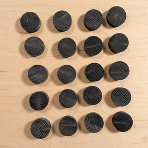 Buffalo Horn <b>Buttons</b> 4-Holes <b>Button</b> Blank Flatback Round Shape Beads Decoration Eco-Friendly Custom Size 12-31mm - Product Image 1