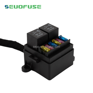 Hộp cầu chì Rơle mô-đun, hộp cầu chì xe, hộp điều khiển tự động bao gồm 2 rơle và 6 cầu chì - Product Image 5