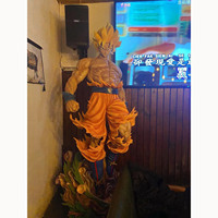 Offre Spéciale bonne qualité réaliste 1:1 grandeur nature Anime Figure décoration intérieure Dragon Goku boule Statue Anime Figure Sculpture