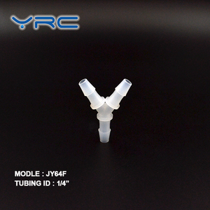 3/16 \ "pvdf Ozone kháng 3 chiều t hình dạng phụ kiện đường ống nhựa - Product Image 4