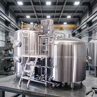 Équipement de brasserie de bière artisanale polonaise de 300 litres, 500 litres, 800 litres, équipement de brassage en acier inoxydable, fournisseur d'équipements de brassage