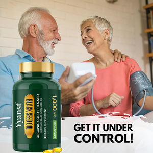 Aceite de semilla de comino negro de marca privada de alta calidad que apoya la defensa inmunológica, reduce la caída del cabello y mejora la salud de la piel en cápsulas blandas. - Product Image 2