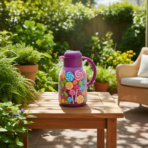 Termo Aislado de Plástico Rotpunkt Astrid 470, Diseño Moderno Color Rosa, 1000 ml, Uso Doméstico - Product Image 2