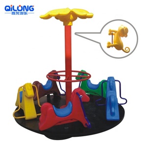 Equipo al aire libre zona de juegos <span class=keywords><strong>silla</strong></span> giratoria feliz ir en plástico <span class=keywords><strong>montar</strong></span> a caballo - Product Image 2