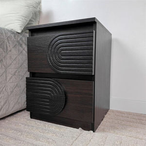 现代家居礼品走廊床头柜隐藏储物柜简约设计宽敞2抽屉床头柜收纳器 - Product Image 4