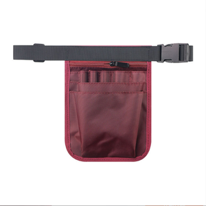 Sac de taille d'infirmière stockage d'outils pour coiffeur technicien docteur barbier-ceinture en nylon fermeture éclair étanche unisexe - Product Image 3