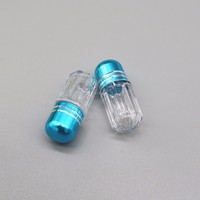 Bullet Shell Forme Mini En Plastique Unique Capsule Bouteilles Capsule Conteneurs